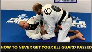 How To Never Get Your BJJ Guard Passed by Xande Ribeiro