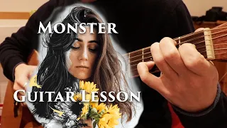 Monster by dodie Guitar Lesson - an Acoustic Tutorial