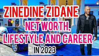 ZINEDINE ZIDANE Crazy Lifestyle, Net worth, Career, Biography, Earnings, Cars, And Houses in 2023
