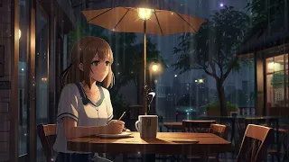 1 Hour Music With Rain Sounds | Calm Music | Background Chill | Café Music | Relaxing Work & Study