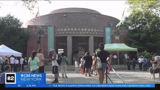 Some come out against housing asylum seekers at Sunset Park Rec Center