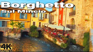 Borghetto Sul Mincio, Most  Beautiful Villages of Italy WalkingTour | 4K UHD 60FPS