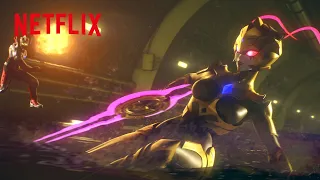 Taro Battles Mystery Woman | ULTRAMAN: Final Season | Clip | Netflix Anime