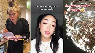 Zodiac Signs TikTok Compilation 👻Part 19👻