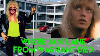 Where Jani Lane from Warrant Died | 80’s Rocker Last Days | Motel Room and Final Resting Place