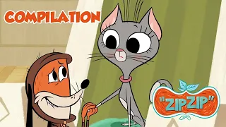 Clean As A New Pin | Zip Zip | 5 hours COMPILATION - Season 1 | Cartoon for kids