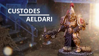 Custodes vs Aeldari - NEW Balance Dataslate - A 10th Edition Warhammer 40k Battle Report