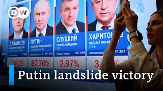 Exit polls: Putin wins nearly 88 percent of vote in Russian elections | DW News