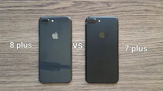 iPhone 8 plus vs iPhone 7 plus speed test