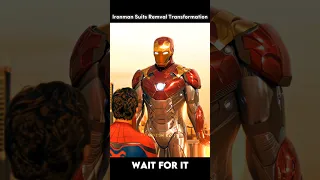 Ironman Suits Removal #shorts #marvel