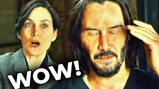 Behind the Scenes of Matrix 4 with Keanu Reeves & Carrie Anne Moss | MATRIX EXPLAINED