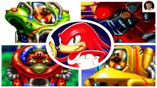 Knuckles' Chaotix - All Bosses + Ending