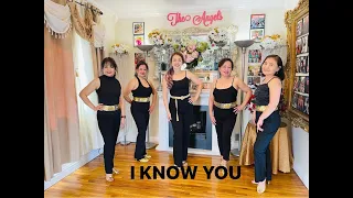 I Know You/West Coast Swing  -Line Dance Demo By The Angels Line Of New Jersey/MichaelBarr