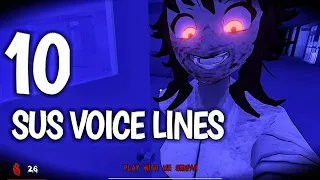 10 Sus Voice Lines of Saiko | Saiko No Sutoka v2.2.8