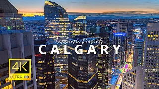 Calgary, Alberta, Canada 🇨🇦 in 4K ULTRA HD 60FPS by Drone