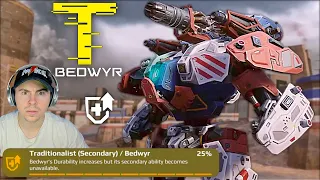 This Is INSANE... Bedwyr Becomes TRADITIONALIST On The Live Server - TANK | War Robots