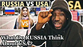 What Do RUSSIA Think About USA? | *AFRICAN REACTION