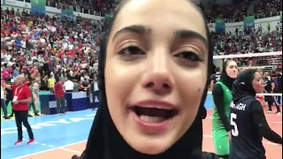 ISLAMIC SOLIDARITY GAMES 2022; Elahe Poursaleh interviewed after reach the first medal of history