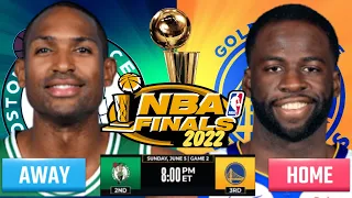 GAME 2 NBA Finals Celtics @ Warriors NBA Live Scoreboard Play by Play /Interga4