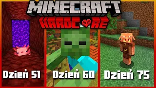 Przeżyłem 75 DNI będąc zmiennokształtnym w Minecraft HARDCORE!