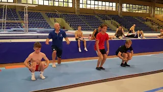 EUROPEAN GYMNASTICS MAG JUNIOR CAMP THESSALONIKI (GREECE) 2023 - FLOOR