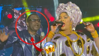 Oh la belle voix de faty kouyaté excite Youssou Ndour sur scène au Grand bal a mbour