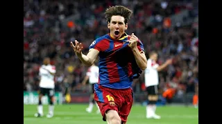 This angle of leo messi s goal against Man united in The 2011 Champions League Final