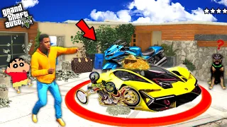 GTA 5 : Anything SHINCHAN Can Fit In The Circle I'll Pay For It , In GTA 5 | Waveforce Gamer