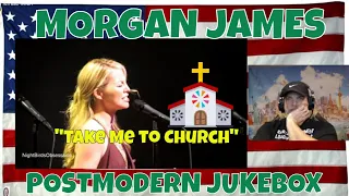 POSTMODERN JUKEBOX feat. MORGAN JAMES "Take Me to Church" NYC 5.12.2015 - REACTION