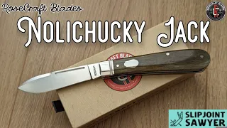 RoseCraft Blades Nolichucky Jack Pocket Knife RCT11 - Another home run from RCB!