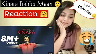 REACTION ON KINARA BABBU MAAN | PUNJABI SONG | BEAUTYANDREACTION