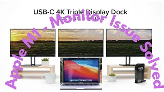 Extended Display TRIPLE Monitor for MacBook Pro M1 - 4K external monitors - Can this really work?