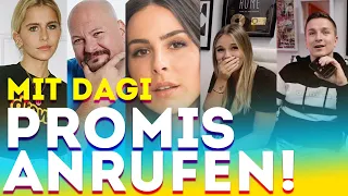 Mit Dagi Bee PROMIS anrufen und zum SINGEN ZWINGEN! | Lena Meyer-Landrut, Caro Daur & XXL JUMBO