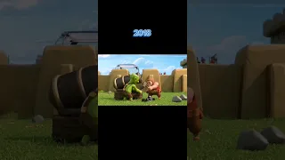 Clash of clans evolution (2012-2023) #coc #evolution