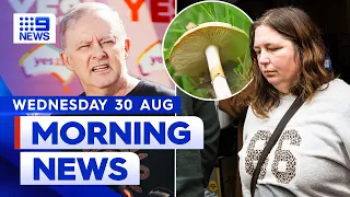 Voice referendum date to be announced, Deadly mushroom case twist | 9 News Australia