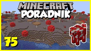 Minecraft Poradnik #075 - grzybowa wyspa i mooshroomy | Minecraft 1.18 Survival