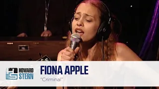 Fiona Apple “Criminal” on the Stern Show (1997)