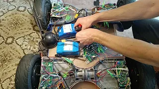 Прошивка платы гироскутера под радио управление RC. Демо видео к заказу для Н (М).