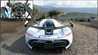 1600HP Koenigsegg Jesko | Forza Horizon 5 | Logitech G29 Gameplay