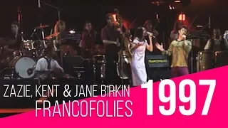 Zazie, Kent et Jane Birkin - Couleur Café - Live aux Francofolies de La Rochelle en 1997