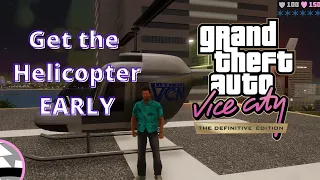 GTA Vice City DE How to Get to the Mainland (and helicopter) Early (without codes)