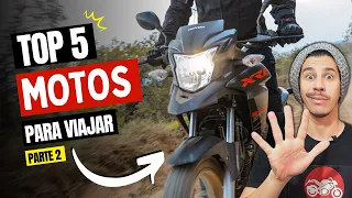 TOP 5 MOTOS PARA VIAJAR ATÉ 300CC PARTE 2 | Melhor moto para viajar