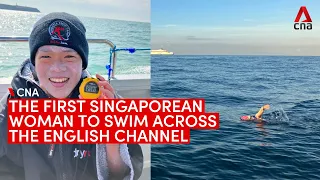 The first Singaporean woman to swim across the English Channel in under 13 hours