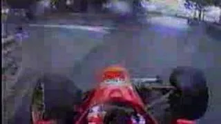 1996-Monte Carlo Accidente de Michael Schumacher