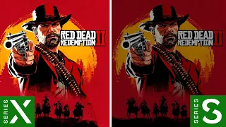 Red Dead Redemption 2 | Xbox Series X vs Xbox Series S | Graphics & FPS Comparison | 4K |