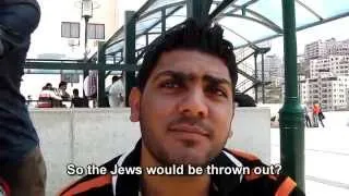 Palestinians: Do you have a problem having a Jewish neighbour?