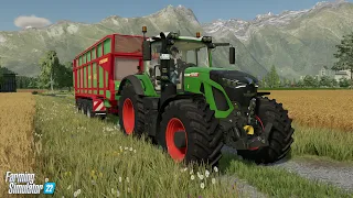 Upam da mi bo uspelo z žetvijo kej minusa pokrit (Farming Simulator 22 #12)