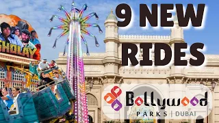 9 NEW RIDES Coming To Bollywood Parks Dubai In 2021