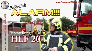 ALARM! Mitten in der Fahrzeugvorstellung: MAN HLF 20 - LG Werste FF Oeynhausen (Teil 2/4)