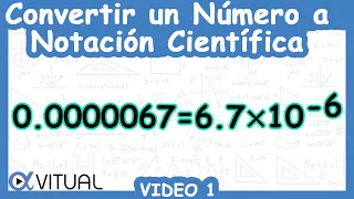 🔄 Convertir un Número a Notación Científica | Video 1